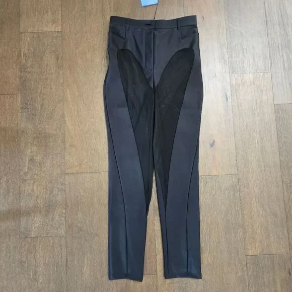 NWT Mugler Pants Leggings sz S 38 - Picture 9 of 16